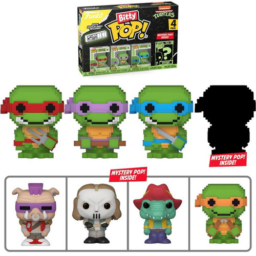 Bitty Pop! Teenage Mutant Ninja Turtles 4-Pack Series 4 "Raph"