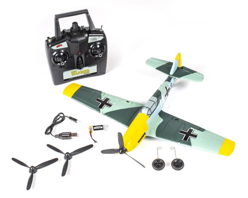 Rage R/C - Messerschmitt Bf 109 Micro RTF Airplane w/PASS  RGRA1304