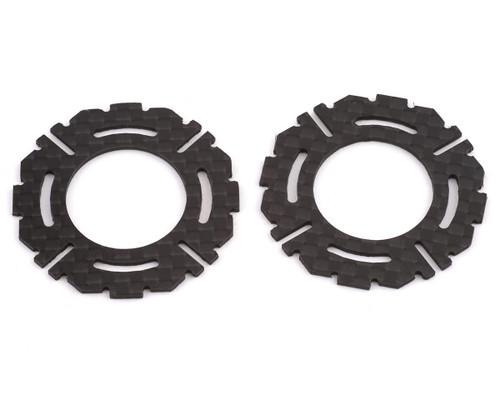 Team Brood B6.2/B74.2 19mm Carbon Fiber Octa-Slipper Pads (2) BRO-TBR-CFSPAEB6OCT