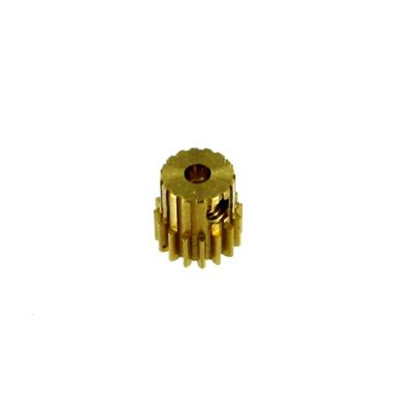11146  Brass Pinion Gear (16T, .6 module) (ALT RER02012)