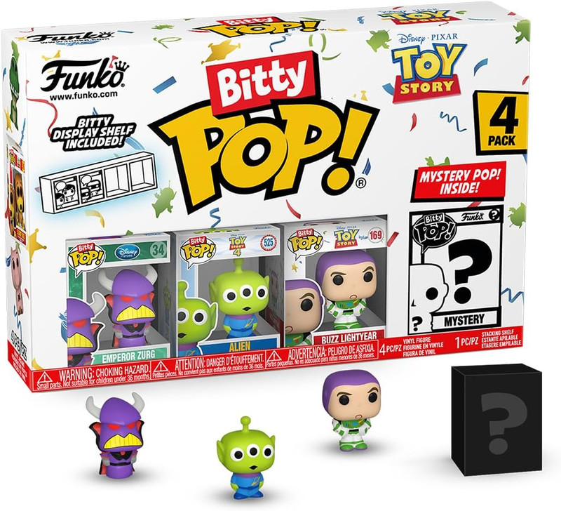 FUNKO Bitty Pop! Toy Story 4-Pack Series 4 ZURG