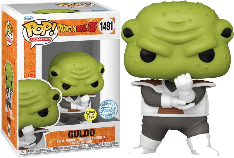 Pop! Animation: Dragon Ball Z Guldo 3.55-in Vinyl Figure