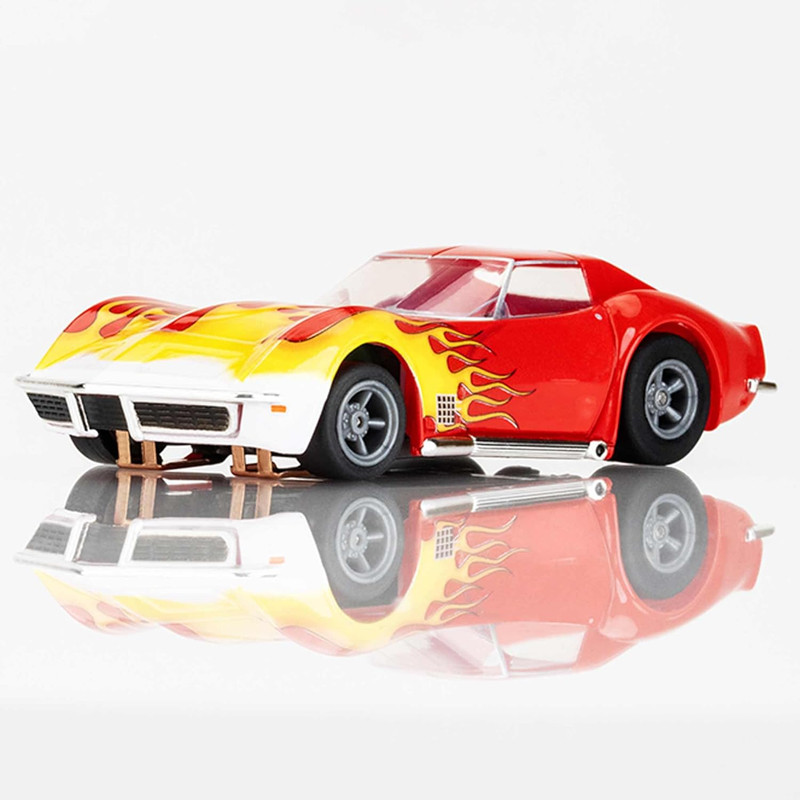 AFX22055 Corvette 1970 Red/Yellow Wildfire