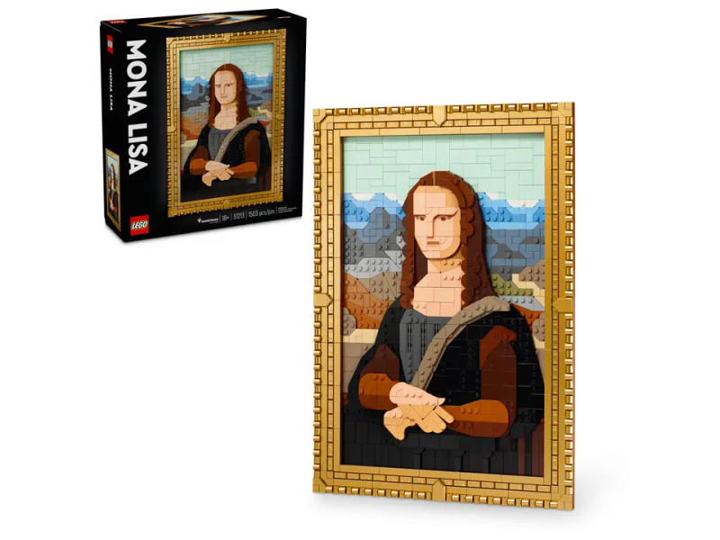 LEGO Art Mona Lisa Wall Art Building Set 31213