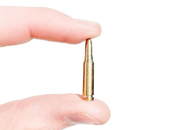 GoatGuns - Mini .50 Cal Dummy Brass Rounds, for .50 Cal Models GOA50-ROUNDS 