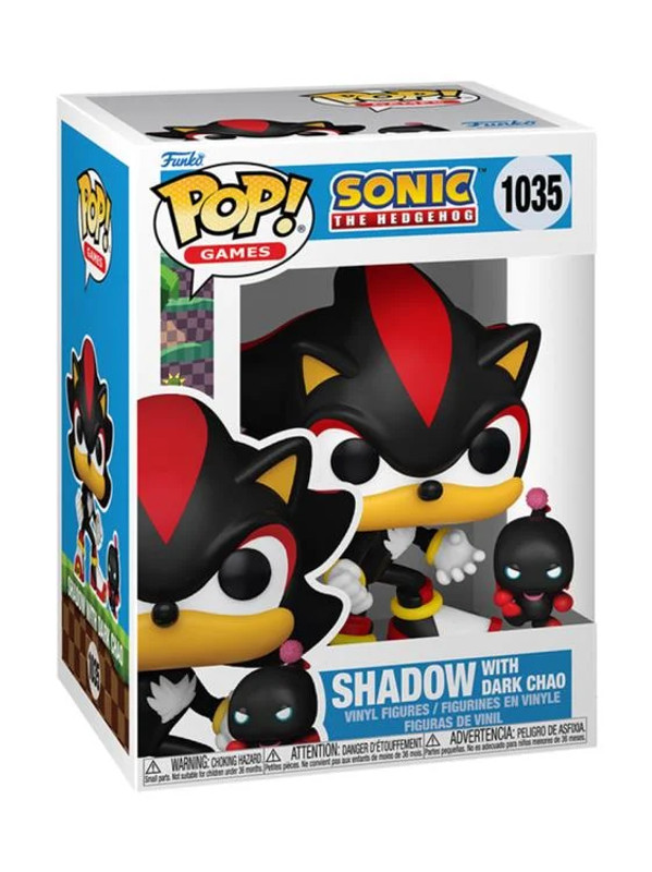 Pop! & Buddy: Sonic the Hedgehog - Shadow with Dark Chao