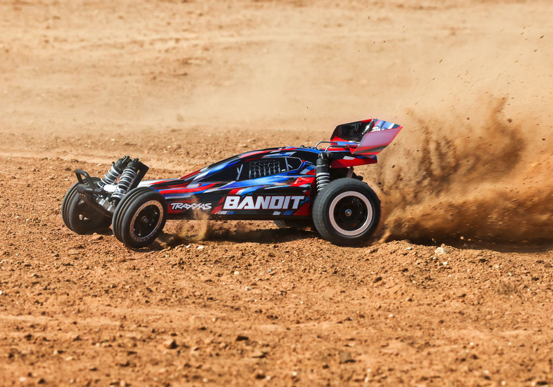 Traxxas  Bandit HD w/USB-C 24254-8 red