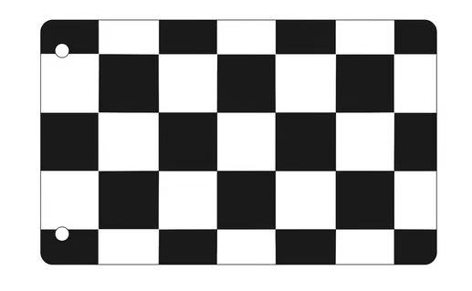 MyTrickRC TrickWhip2 Scale Whip Light Tube Flag Accessory (Checkered)