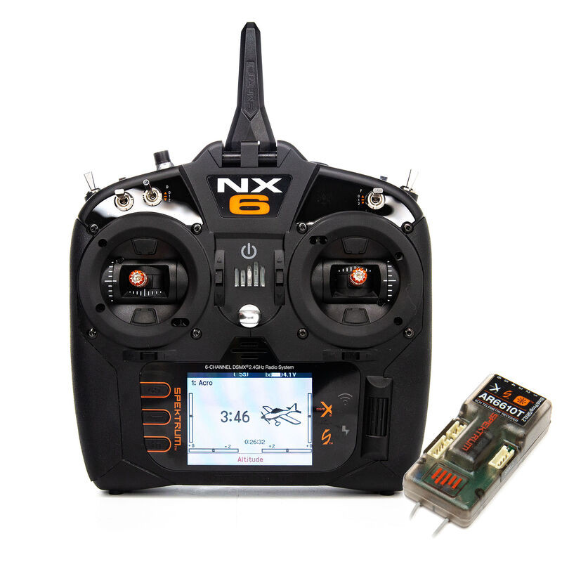 Discontinued SPM6755 DX6 6-Channel DSMX Transmitter Gen 3 with AR6600T Discontinued SPM6755 DX6 6-Channel DSMX Transmitter Gen 3 with AR6600T