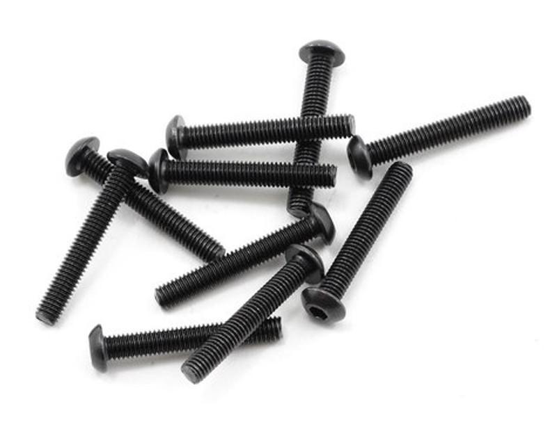 ProTek RC 3x20mm "High Strength" Button Head Screws (10)   PTK-H-3207