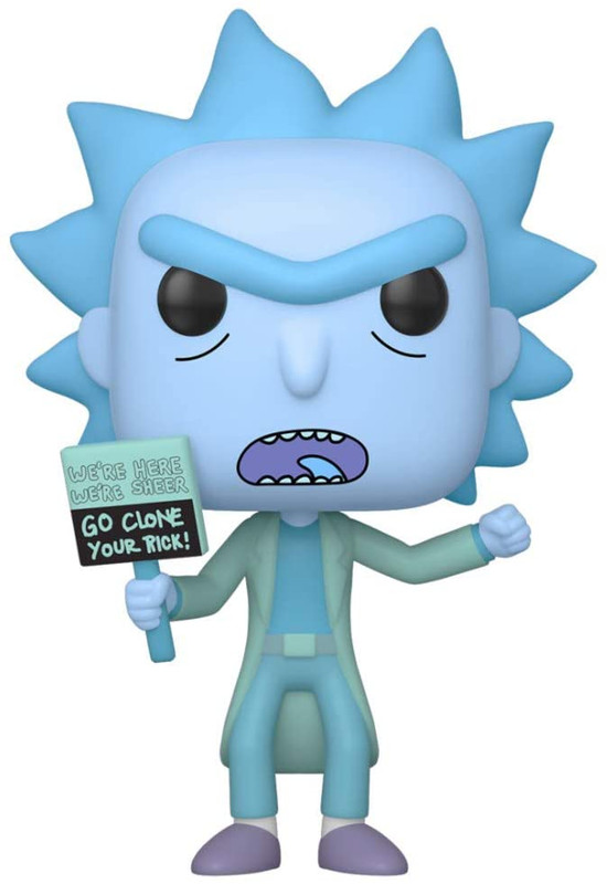 Funko Pop! Animation: Rick & Morty - Hologram Rick Clone