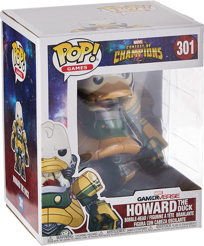 Funko Pop! Games: Marvel - Contest of Champions - Howard The Duck Collectible Figure