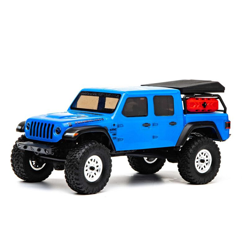 1/24 SCX24 Jeep JT Gladiator 4WD Rock Crawler Brushed RTR, Blue  AXI00005T2  1/24 SCX24 Jeep JT Gladiator 4WD Rock Crawler Brushed RTR, Blue  AXI00005T2