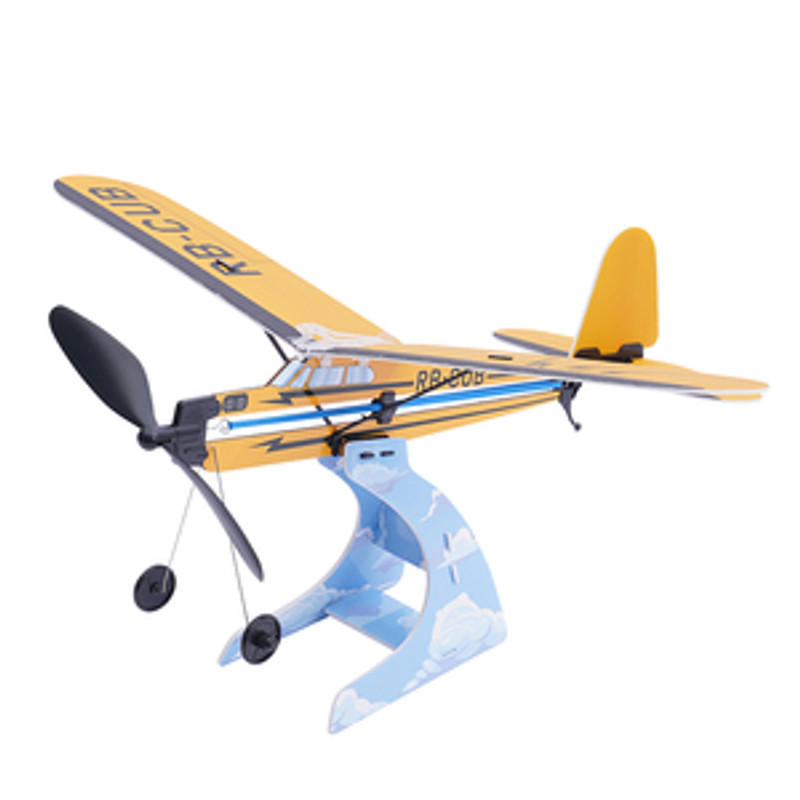 Play Steam - Rubber Band Airplane Science - J-3 Cub  PYSXP04202C Play Steam - Rubber Band Airplane Science - J-3 Cub  PYSXP04202C