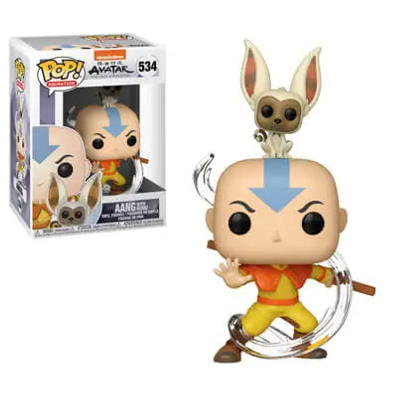 POP! Avatar: The Last Airbender Aang with Momo Pop! Vinyl Figure #534