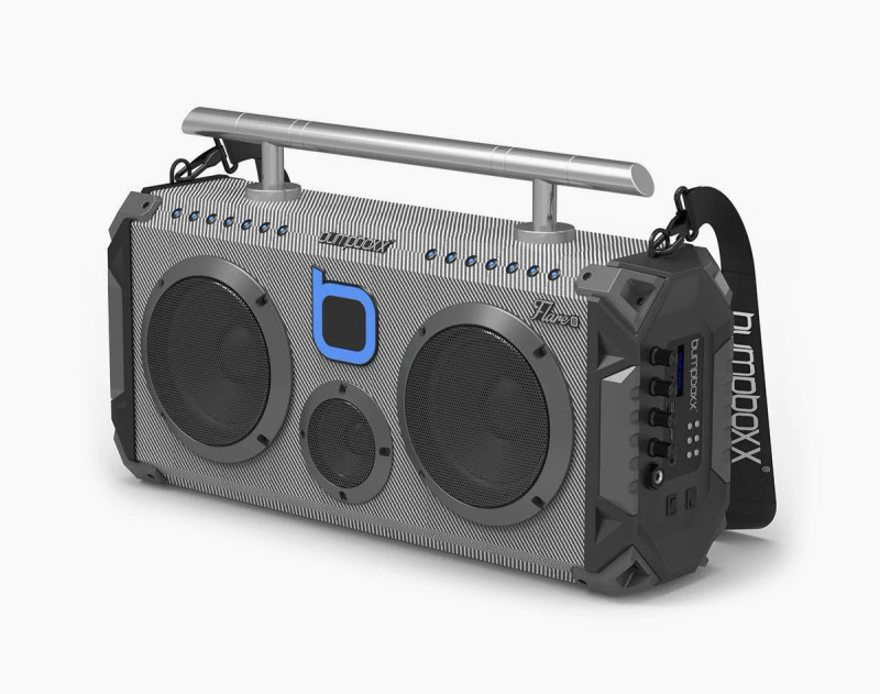 Bumpboxx Flare6 Bluetooth Boombox / Carbon FIber