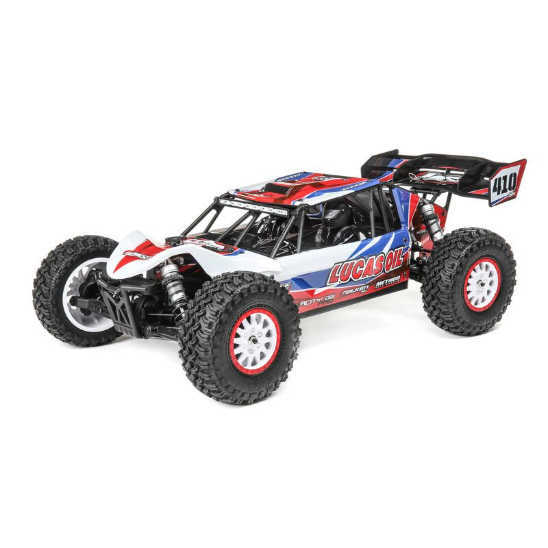 LOS03027V2T1 1/10 Tenacity DB Pro 4WD Desert Buggy Brushless RTR with Smart, Lucas Oil