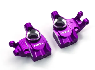 TREAL UTB18 Capra Aluminum 7075 Front Steering Knuckles Inner Portal Covers Set (2P) Upgrades X003KL5Q0B PURPLE