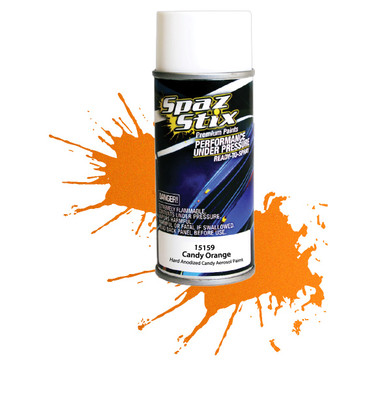 SZX15159 Candy Orange Aerosol Paint, 3.5oz Can - Hobbies Galore