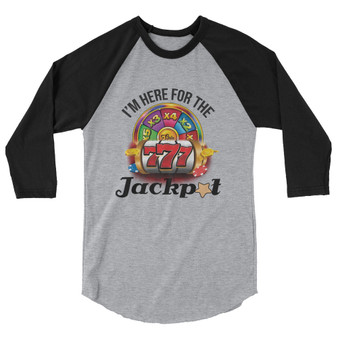 Jackpot 3/4 Sleeve Women's T-Shirt