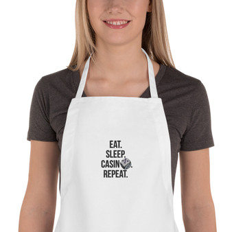 Casino Embroidered Apron