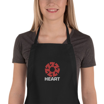 7Heart Embroidered Apron