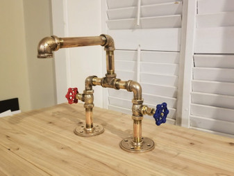 Brass Faucet with 8 inch spread