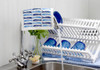 Swedish Dishcloth — Sardines Blue