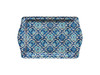 Small food-safe Turkish metal tray featuring the Aiyla pattern