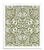 Inspired by classic Swedish design, the Scandi Bloom Swedish Dishcloth in olive green brings beauty and functionality to everyday cleaning. Crafted from natural cellulose and cotton, this reusable cloth is exceptionally absorbent, machine washable, and fully biodegradable—making it a sustainable staple for any kitchen.