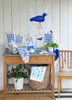 Swedish Kitchen Towels - Fish - Blue