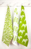Swedish Kitchen Towels - Herbs - Green