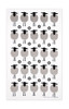 Swedish Kitchen Towels - Sheep - Black