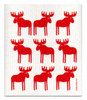 Jangneus Swedish dishcloth - Red Moose