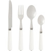 Flatware - Lucie -  White - 24 pieces