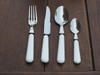 Flatware - Lucie -  White - 24 pieces