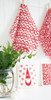 Jangneus Swedish dishcloth, Red Tomte, 100% biodegradable. The Sustainable Alternative to Paper Towels reusable for months, highly Absorbent.