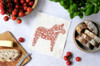 Swedish Dishcloth — Dala Horse Swedish Red