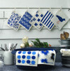 Swedish Dishcloth - Bird - Blue