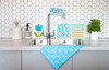 Swedish Dishcloth - Tulip Small - Turquoise