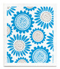 Swedish Dishcloth - Sunflower - Turquoise