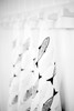 Black Fish patterned Swedish kitchen towel made from natural linen and cotton by Jangneus