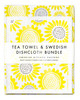 Kitchen Set — Sunflower Yellow | 1 Tea Towel + 2 Dishcloths