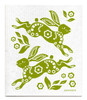 Jangneus Swedish dishcloth, hare green design, 100% biodegradable.
The Sustainable Alternative to Paper Towels reusable for months, highly Absorbent