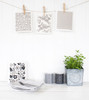 Durable, reusable, machine washable, and it offers an eco-friendly alternative to paper towels with a style!