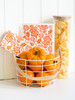 Swedish Dishcloth — Oak Leaf Orange