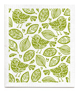 Swedish dishcloth Robins Green