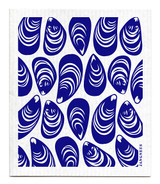 Swedish dishcloth Mussels - Blue