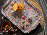 Large Turkish Metal Serving Tray – Emel