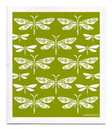 Swedish Dishcloth - Dragon Fly - Green